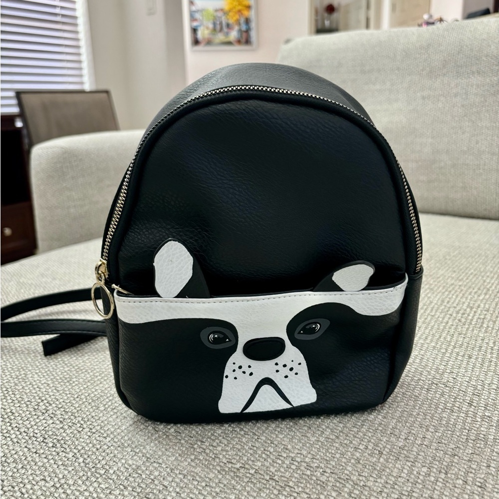 Typo Bulldog Mini Backpack